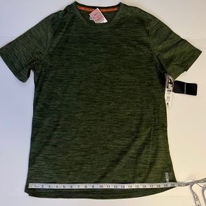 NWT RBX GREEN ATHLETIC WORKOUT MEN’S SHIRT SIZE L